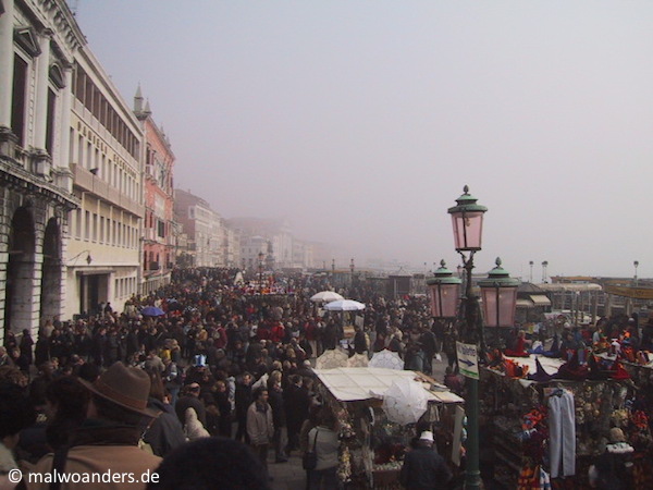 Menschenmassen in Venedig