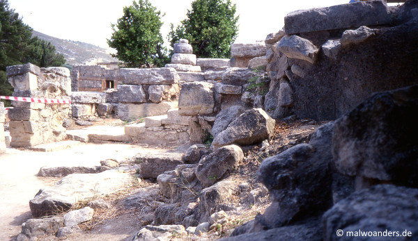 Steine in Knossos