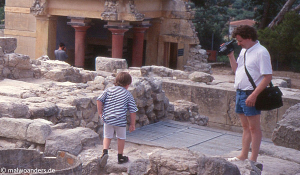 Familie Hoppenstedt in Knossos