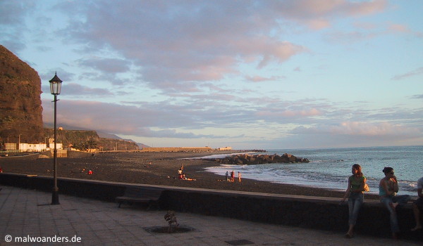Strand bei Puerto Tazacorte