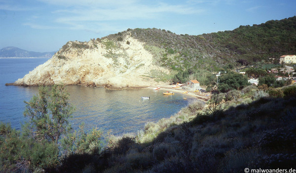 Bucht vom Camping Aquaviva