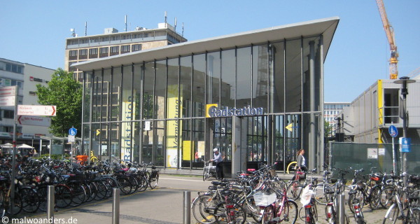 Radstation am Bahnhof Münster