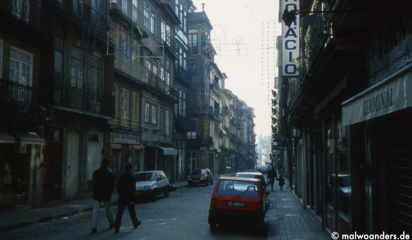 Straßenszene Porto