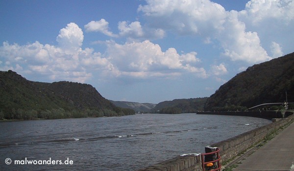 Der Rhein zwischen Koblenz und St. Goar