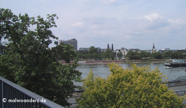 Blick auf Ludwigshafen