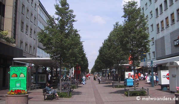 Fußgängerzone Ludwigshafen