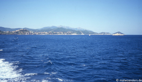 Letzter Blick auf Elba